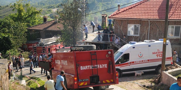 2 yaşıdaki Zeynep yanarak can verdi