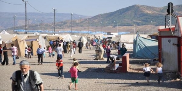 Çadır kentlerdeki Suriyeliler'in dışarı çıkması yasaklandı