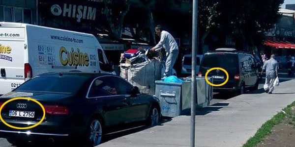 Aynı plakalı araçlar Sağlık Bakanlığı'na ait çıktı