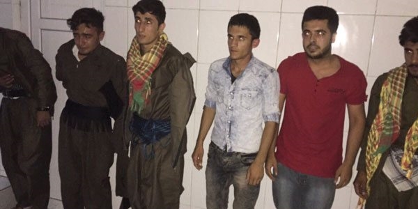 6 PKK'lı karakola girmeden yakalandı