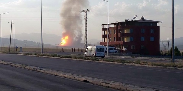 Doğalgaz boru hattına saldırı