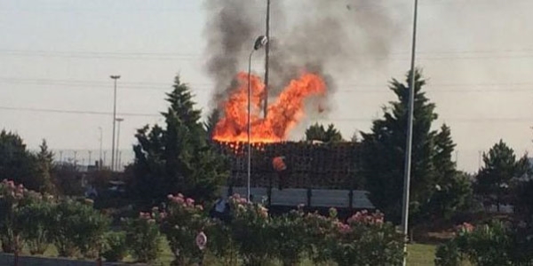Mehmetik Vakf tesislerinde yangn