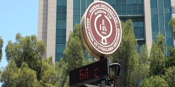 Termometreler 54 dereceyi gösterdi