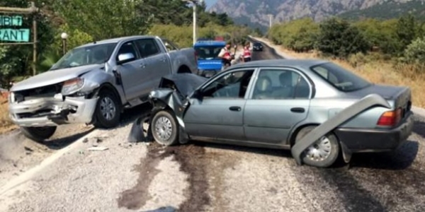 Datça Belediye Başkanı trafik kazasında yaralandı