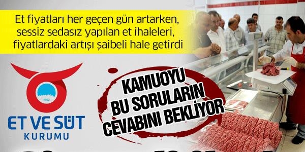 Tarım Bakanlığı'nın gizemli et ihalesi