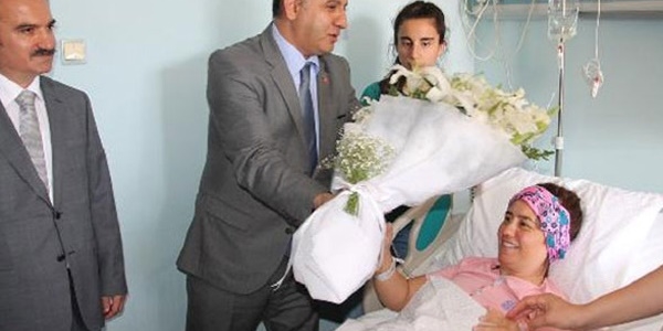Şehit binbaşının eşinden iyi haber