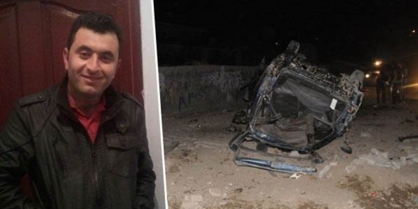 Cizre'de polis için döşenen patlayıcıya sivil araç bastı: 1 ölü