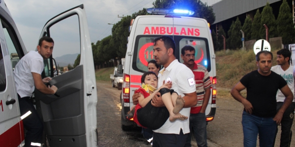 Manisa'da trafik kazas: 6 yaral