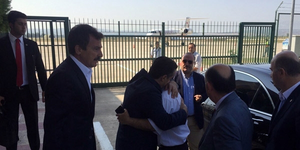 Bakanlar şehit polise ağladı