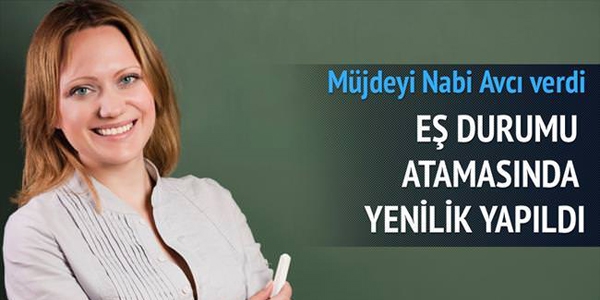 Öğretmenlerin eş durumu tayinleri başlıyor