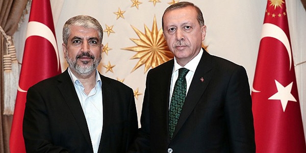 Cumhurbaşkanı Erdoğan Meşal'i kabul etti