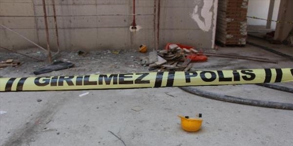 SGK binası inşaatından düşen işçi öldü