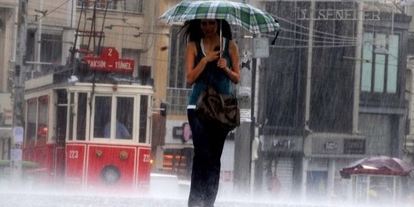 Meteoroloji'den gök gürültülü kuvvetli sağanak uyarısı