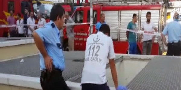 Metro istasyonu inşaatında kaza! 1 ölü