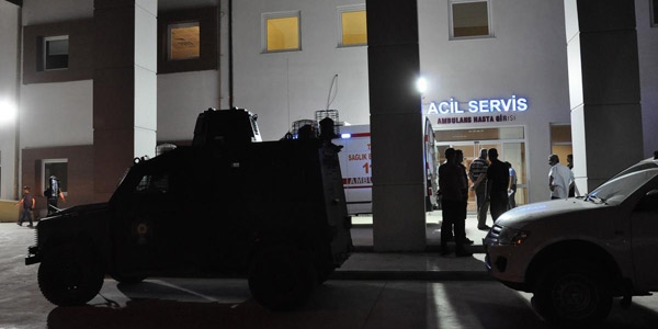 Mardin'de, saldrya urayan polis ehit oldu