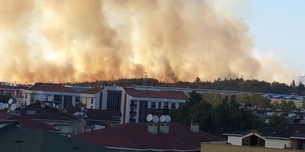 Tuzla Piyade Okulu'nda yangın
