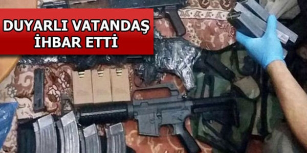 7 PKK'lı silahlarıyla birlikte yakalandı
