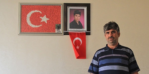Krt kkenli ehit ailelerinden PKK'ya tepki