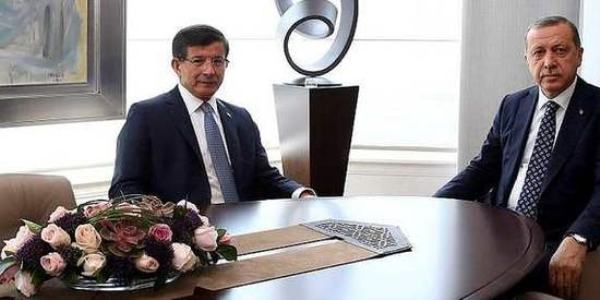 Davutoğlu Erdoğan görüşmesi sona erdi