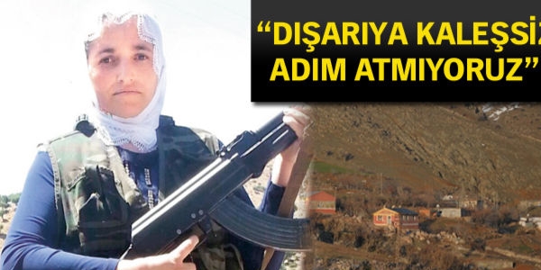 Şehit eşinden aldığı silahla şimdi mevzilerde o bekliyor
