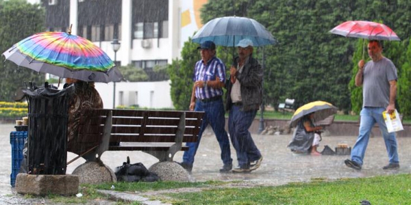 Meteoroloji'de iki il için sağanak uyarısı