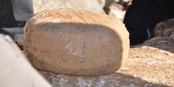 300 kilo el yapımı patlayıcı ele geçirildi