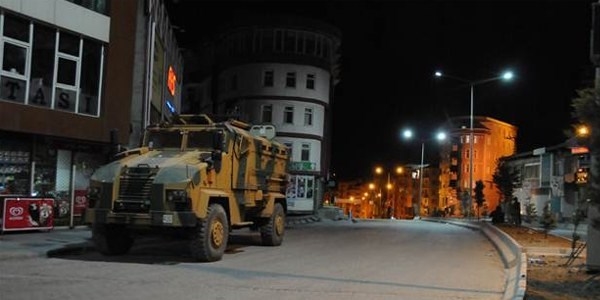 Cizre'de sokağa çıkma yasağı