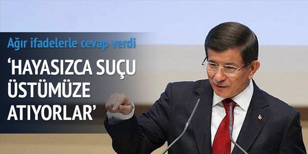 'Köşelerinden hayasızca suçu üstümüze atıyorlar'