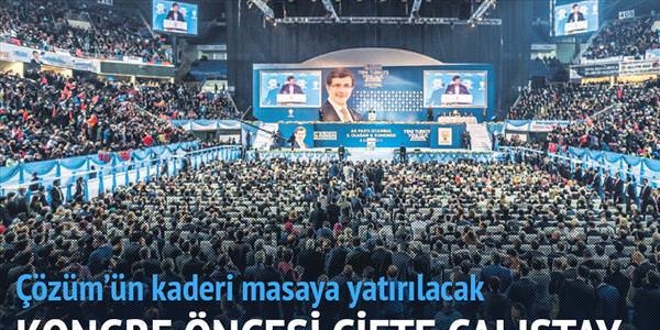 Ak Parti'de kongre ncesi ifte altay