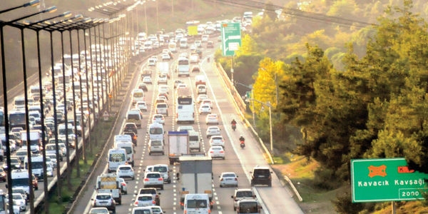 İstanbul'un her yerinde yol çalışması var!