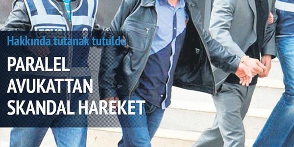Sorgudaki şüpheliye Paralel avukat tacizi