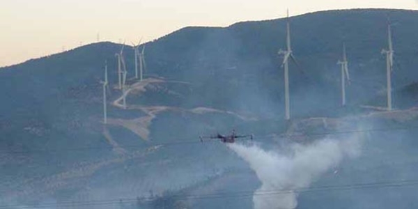 PKK, Hatay'da 3 rüzgar tribününü tahrip etti