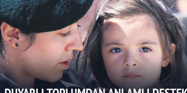 Şehit çocuklarına anlamlı destek