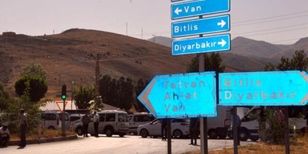 Bitlis - Tatvan Karayolunda mayınlı tuzak