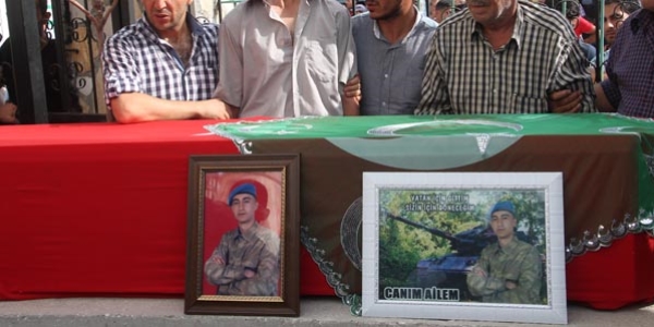 Şehit piyade er Şimşek son yolculuğuna uğurlandı