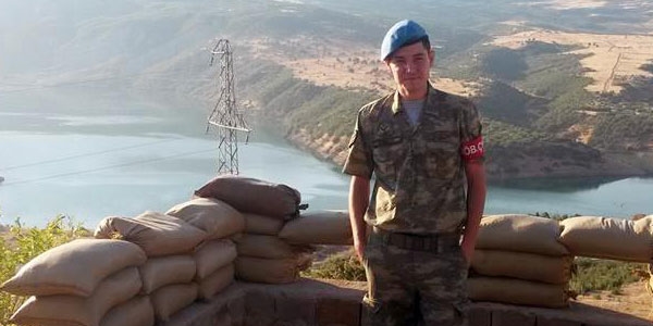 Kalp krizi geçiren asker şehit oldu
