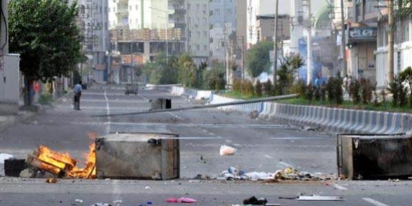 Cizre'de sokaa kma yasa kaldrld