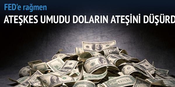 Dolarda ateşkes umudu