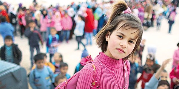 Suriyelilerin eitimi iin 100 okul tahsis edildi