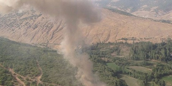 Tunceli'de 1 ton patlayıcı ele geçirildi