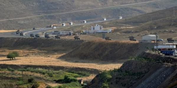 Şırnak'a 200 araçlık askeri sevkiyat