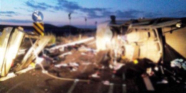Katliam gibi kaza: 13 ölü