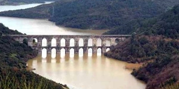 İstanbul'a su sağlayan barajların doluluk oranı yüzde 62,40