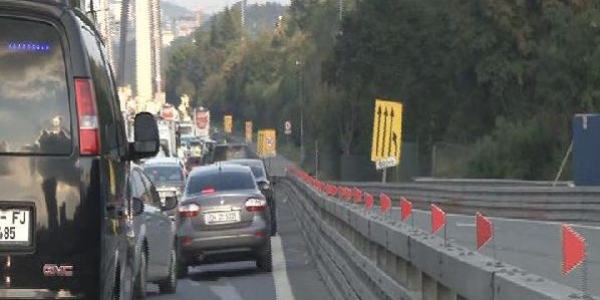 Erdoğan da bayram trafiğinden etkilendi