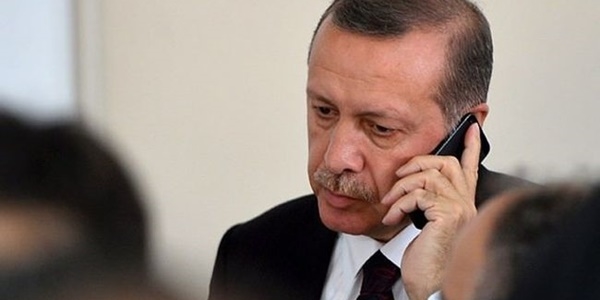 Erdoğan'dan şehit ailelerine taziye