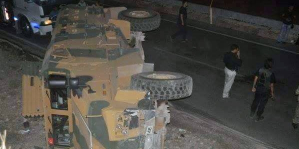 Şırnak'ta askeri araç kaza yaptı: 13 yaralı