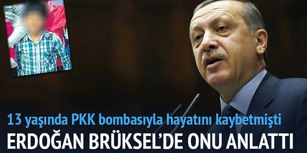 Erdoğan Brüksel'de Fırat Simpil'i anlattı