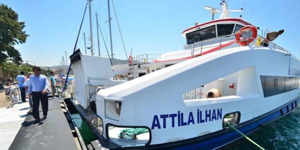Foça'ya vapur seferleri iptal edildi