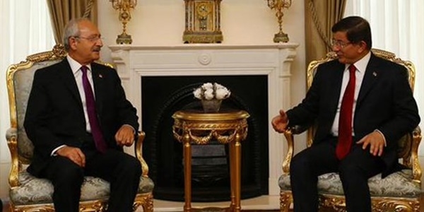 Davutoğlu ve Kılıçdaroğlu görüşmesine ilişkin açıklama