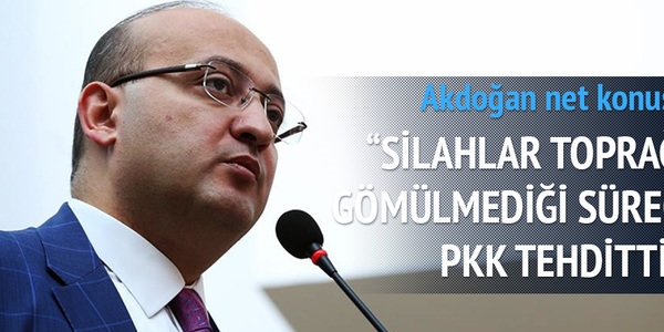 Akdoğan: Sorumsuz konuşan kaybeder